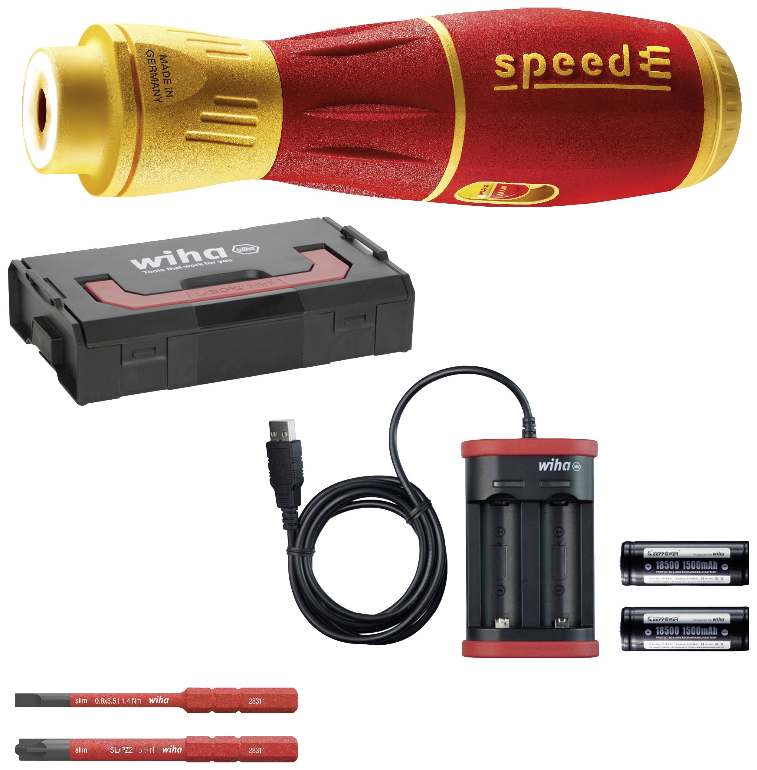 Wkrętak elektryczny Wiha speedE II electric 44318 1 zest. - obrazek 1