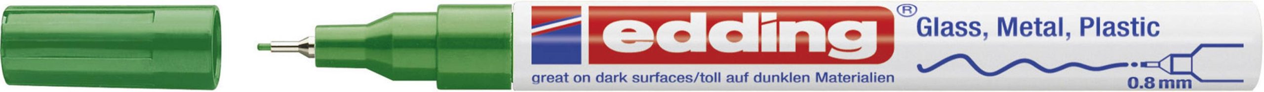 Edding 780 4-780-9-004 Marker do lakieru zielony 0.8 mm - obrazek 1
