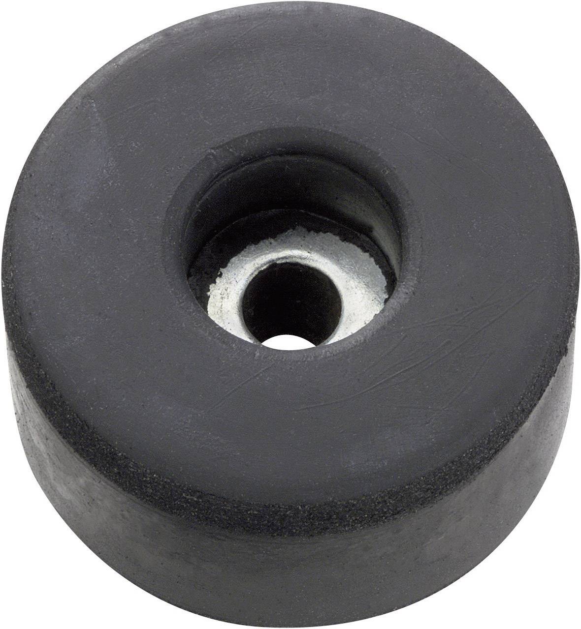 Adam Hall 4909 Stopka gumowa (Ø x W) 38 mm x 20 mm 1 szt. - obrazek 1