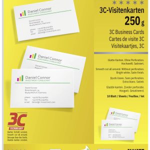 Wizytówki do nadruku Sigel Business Cards LP800, 100 szt. Wizytówki do nadruku Sigel Business Cards LP800, 100 szt.