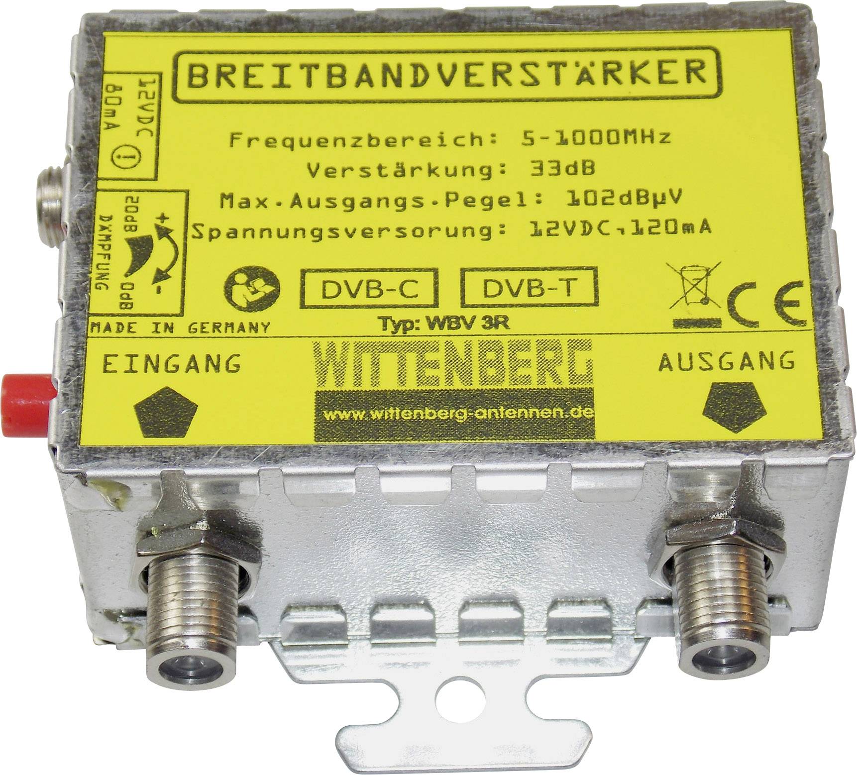 Wittenberg Antennen WBV-3R Wzmacniacz DVB-T - obrazek 1