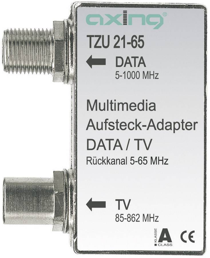 Adapter multimedialny Slip-on Axing TZU 21-65 TZU 21-65, 1 szt. - obrazek 1