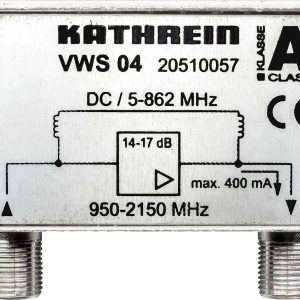 Kathrein VWS 04 Wzmacniacz SAT Kathrein VWS 04 Wzmacniacz SAT