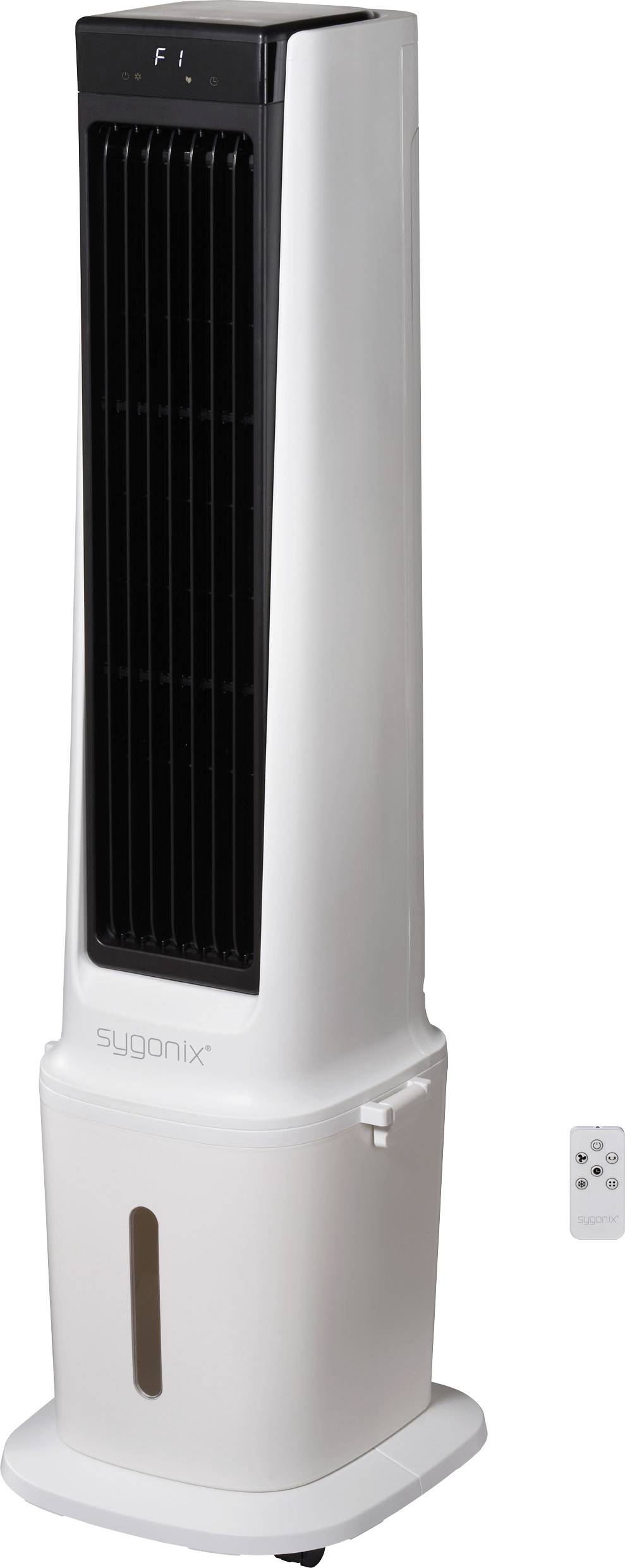 Schładzacz powietrza Sygonix SY-6906672, 90 W, (D x S x W) 300 x 325 x 1130 mm, Głośność pracy 41.7 dBA, biały - obrazek 1