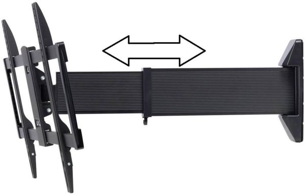 SpeaKa Professional Uchwyt ścienny do telewizora 94,0 cm (37″) – 177,8 cm (70″) Uchylny, Przenośny, Obrotowy, Rozszerzal