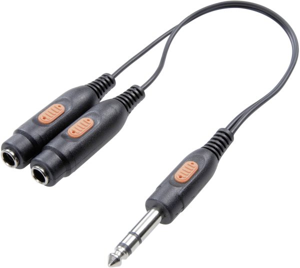 Audio adapter Y SpeaKa Professional SP-7869836, Jack, 20 cm