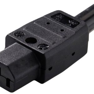 Wtyk zasilający IEC Kaiser, C13, 10 A, 250 V, 3-pin, szary Wtyk zasilający IEC Kaiser, C13, 10 A, 250 V, 3-pin, szary