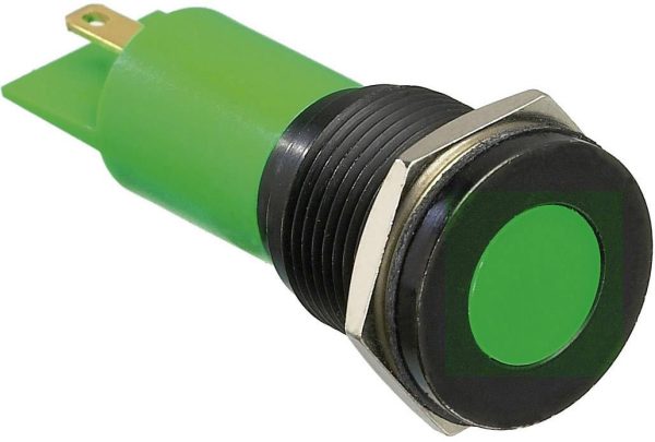 APEM Q16F1BXXG24E Lampka sygnalizacyjna LED Q16F1BXXG24E, 24 V/DC, 16 mm