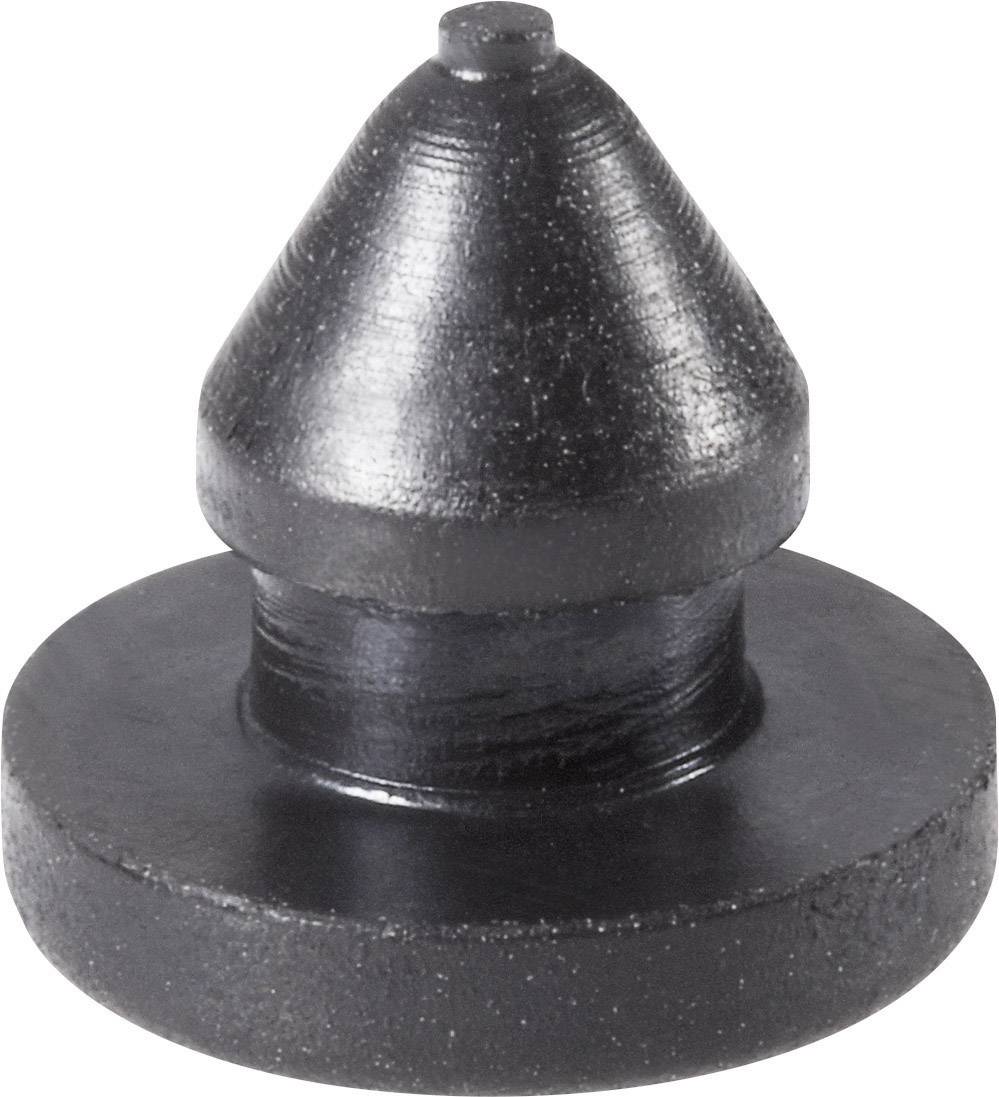 Podstawka Snap-In PB Fastener 1308-01, EPDM 62, czarny - obrazek 1