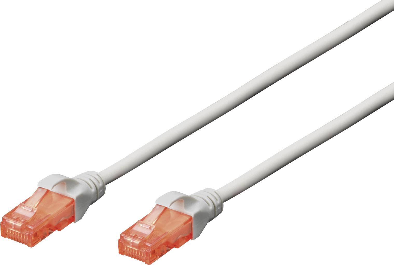 kabel LAN Digitus DK-1617-250, 1 szt., RJ45, CAT 6, U/UTP, 25.00 m, szary - obrazek 1