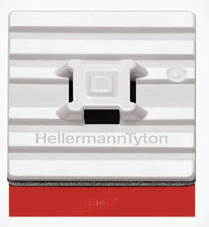 Gniazdo montażowe do opasek kablowych HellermannTyton FMB4APT-I-PA66HS-WH 151-01528 samoprzylepny elastyczne gniazdo, sp Gniazdo montażowe do opasek kablowych HellermannTyton FMB4APT-I-PA66HS-WH 151-01528 samoprzylepny elastyczne gniazdo, sp
