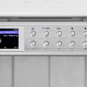 Radio internetowe do zabudowy soundmaster IR1500SI Internet, DAB+, fale metrowe (VHF) funkcja głośnomówiąca srebrny