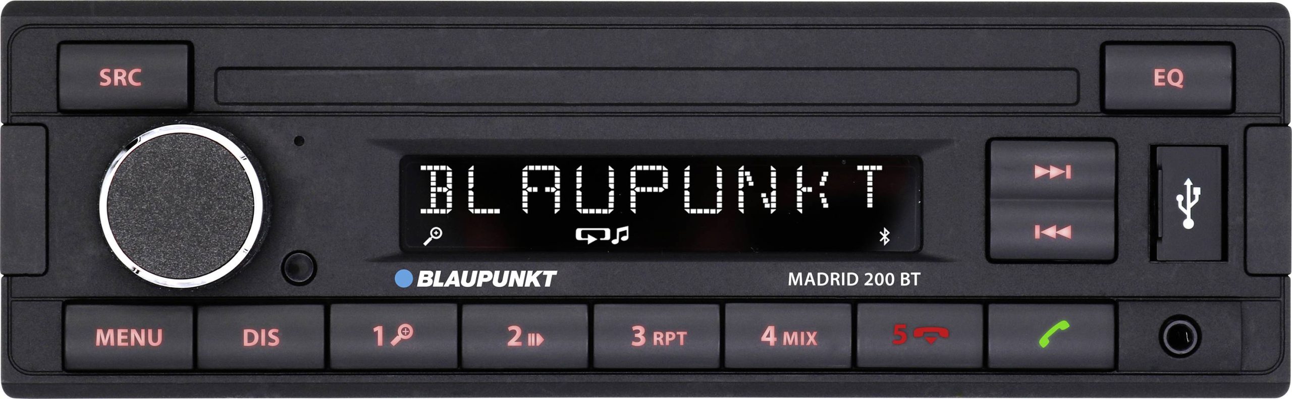 Blaupunkt Madrid 200 BT Radio samochodowe Zestaw głośnomówiący Bluetooth® - obrazek 1