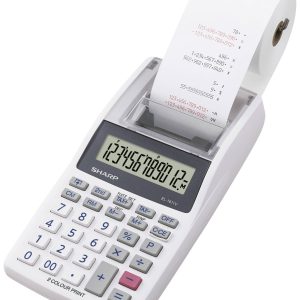 Sharp EL-1611 V Kalkulator stacjonarny drukujący biały Wyświetlacz: 12 bateryjne, z sieci elektrycznej (S x W x G) 99 x Sharp EL-1611 V Kalkulator stacjonarny drukujący biały Wyświetlacz: 12 bateryjne, z sieci elektrycznej (S x W x G) 99 x