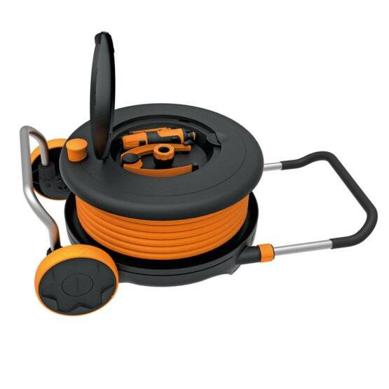 Bęben z wężem Fiskars 1023644 - obrazek 1