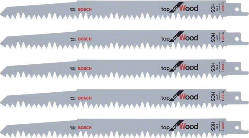 Brzeszczot do piły szablastych S 1531 L Bosch 2608650676