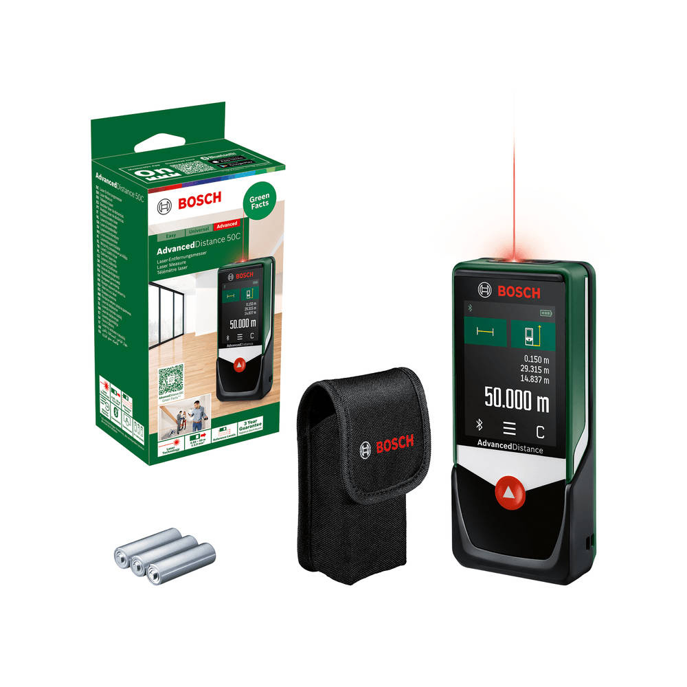 Dalmierz laserowy Bosch AdvancedDistance 50C 0603672202 - obrazek 1