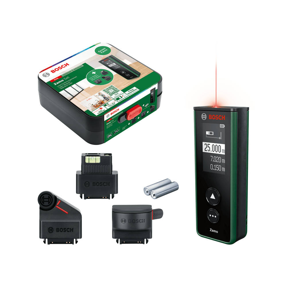 Dalmierz laserowy Bosch Zamo 4 zestaw 0603672901