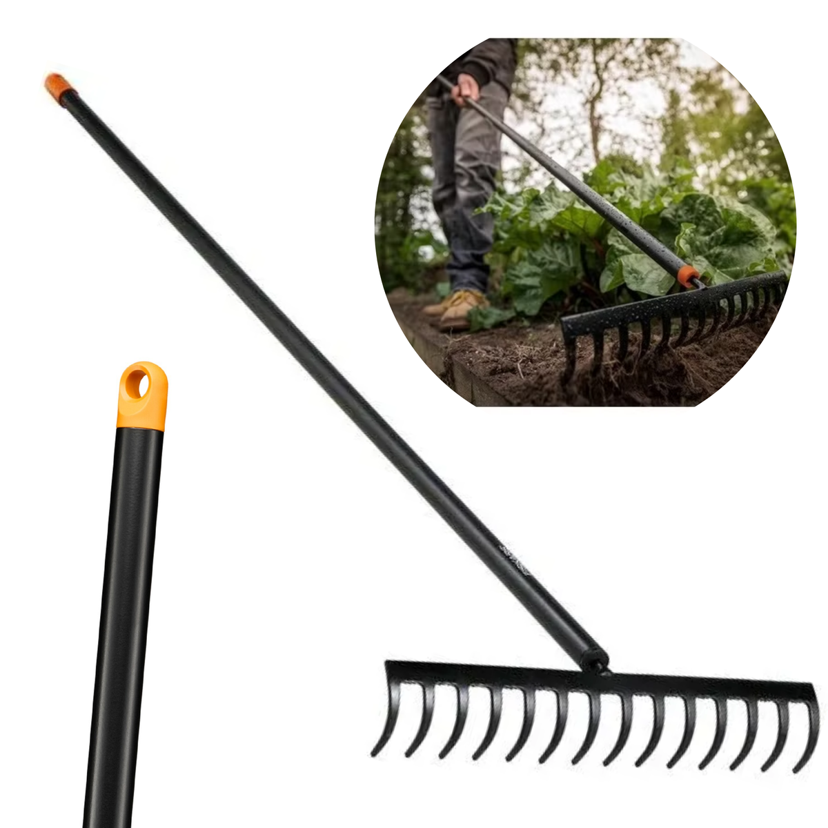 Grabie Solid Fiskars 1016036 - obrazek 1
