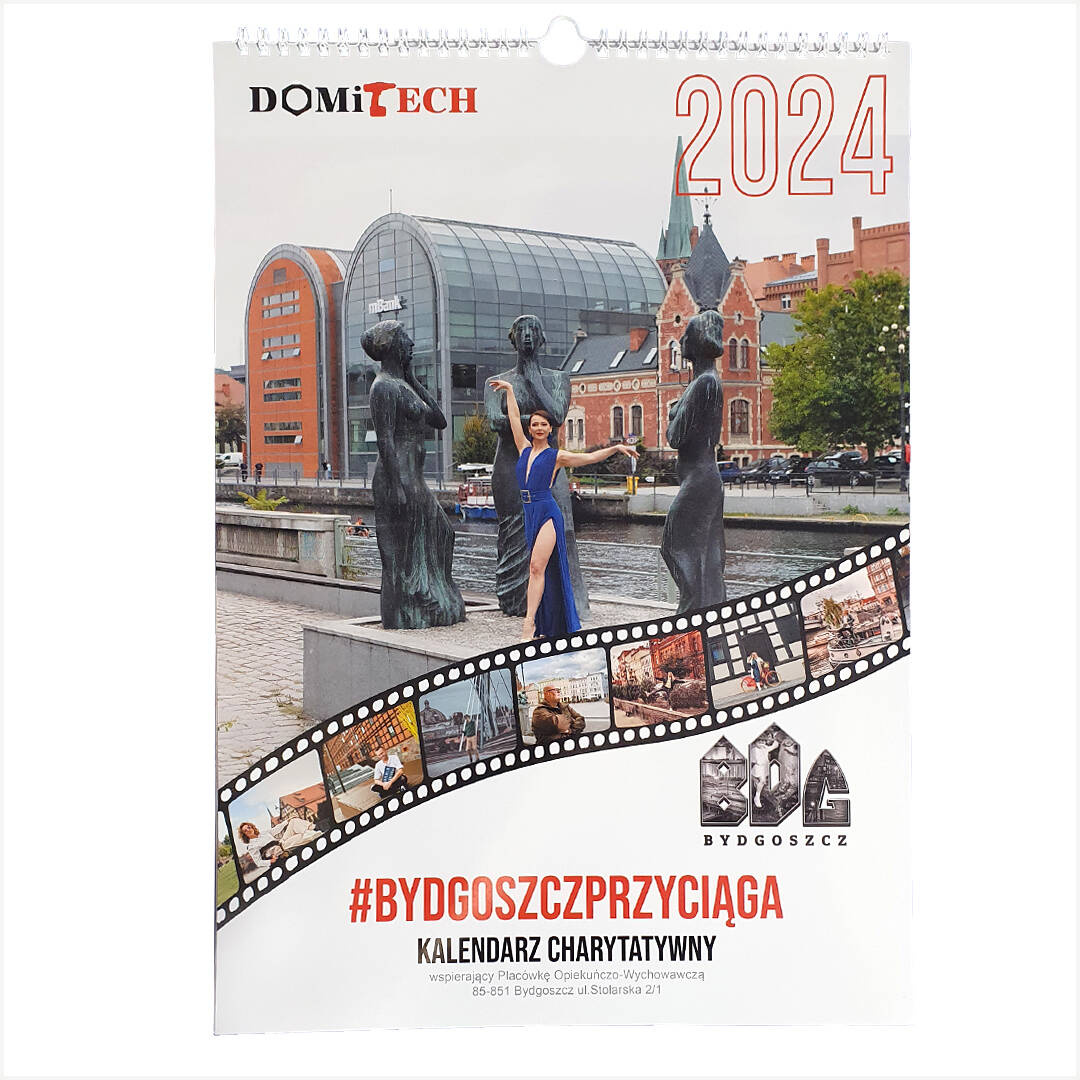 Kalendarz Charytatywny #BYDGOSZCZPRZYCIĄGA 2024 - obrazek 1