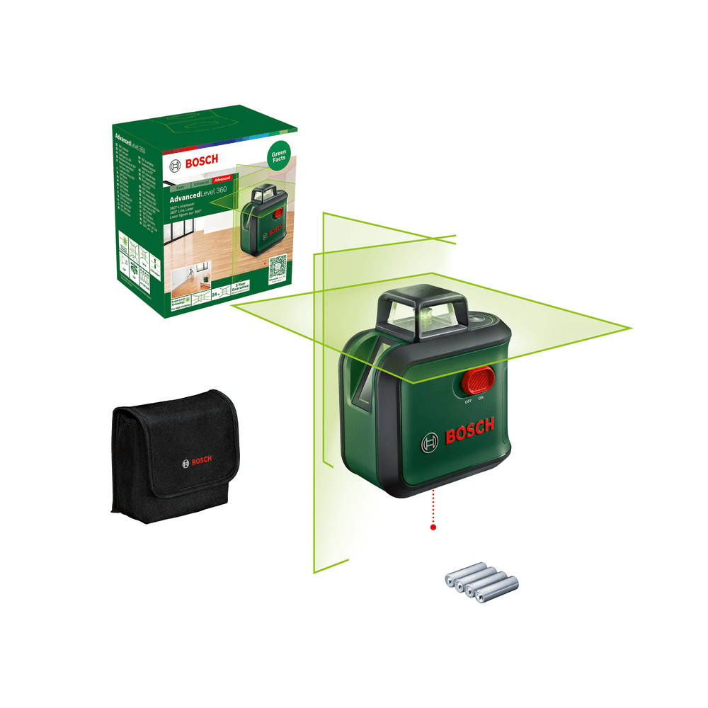Laser krzyżowy Bosch AdvancedLevel 360 0603663B06 - obrazek 1