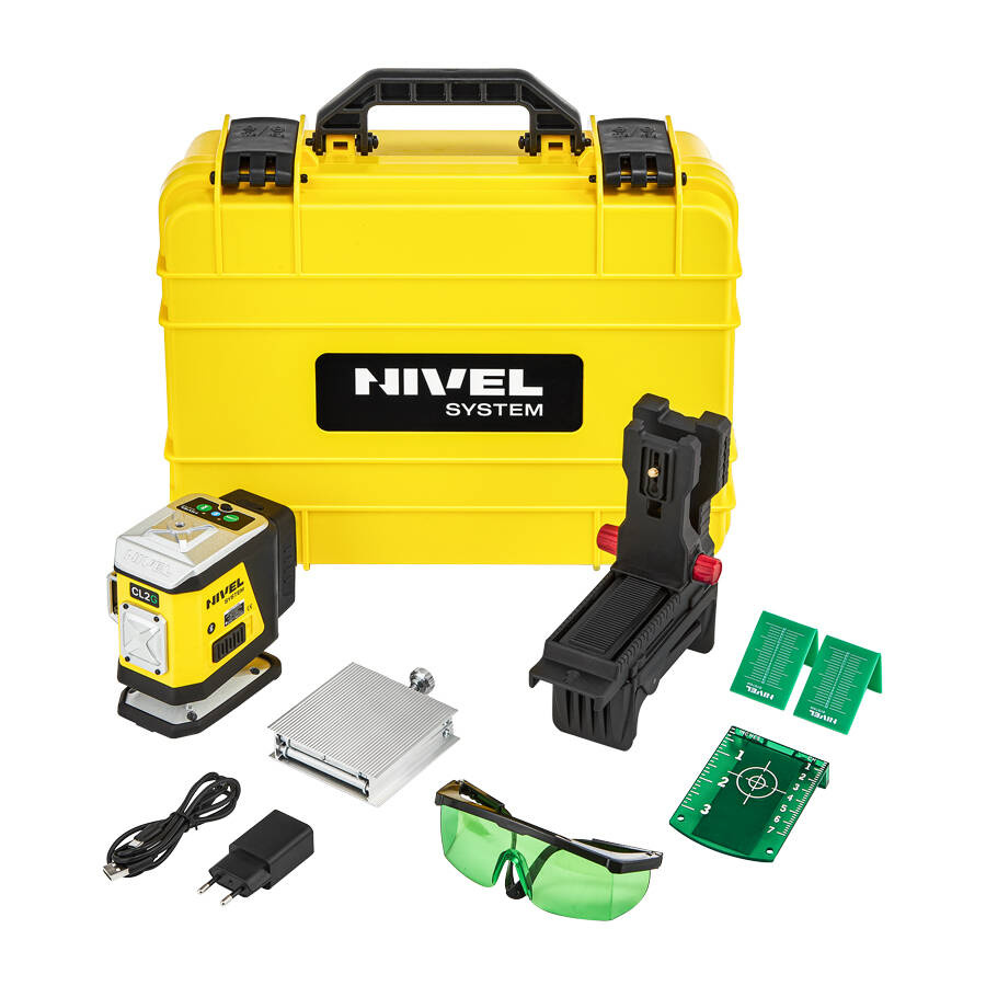 Laser krzyżowy Nivel System CL2G zielony - obrazek 1