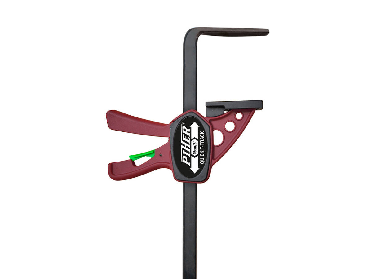 Ścisk stolarski Quick T-TRACK Piher P52106 22 cm 2szt. - obrazek 1