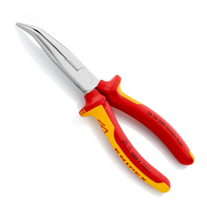 Szczypce półokrągłe Knipex 2626200SB - obrazek 1