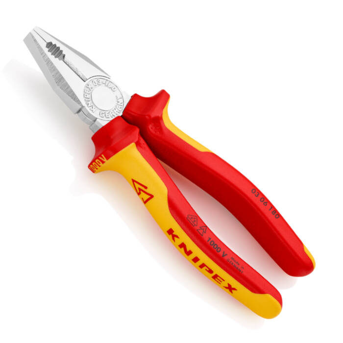 Szczypce uniwersalne Knipex 0306180 - obrazek 1