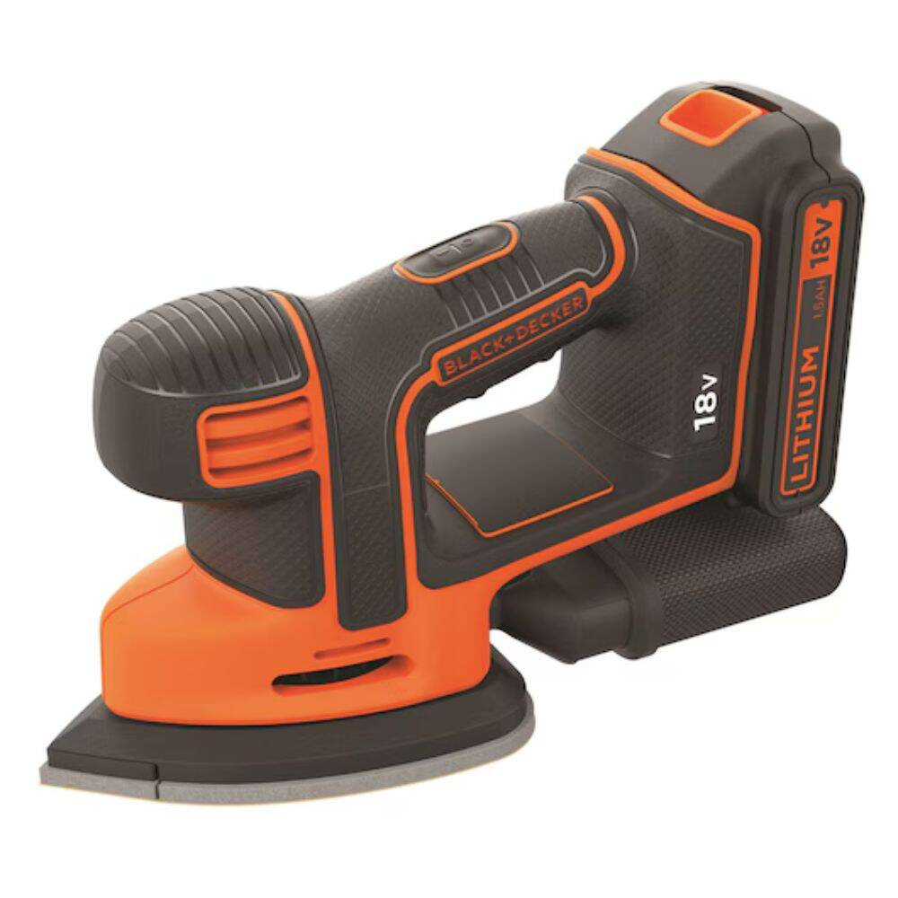 Szlifierka oscylacyjna akumulatorowa Mouse Black Decker BDCDS18-QW - obrazek 1