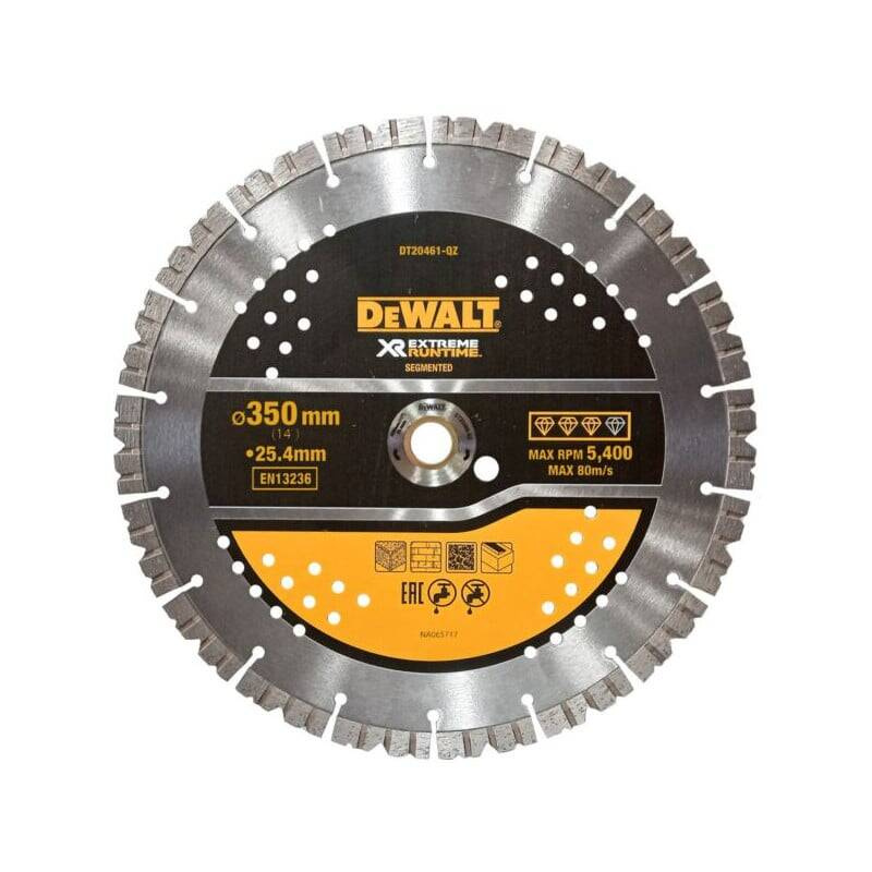 Tarcza Dewalt DT20461-QZ 350 mm Extreme Runime - obrazek 1