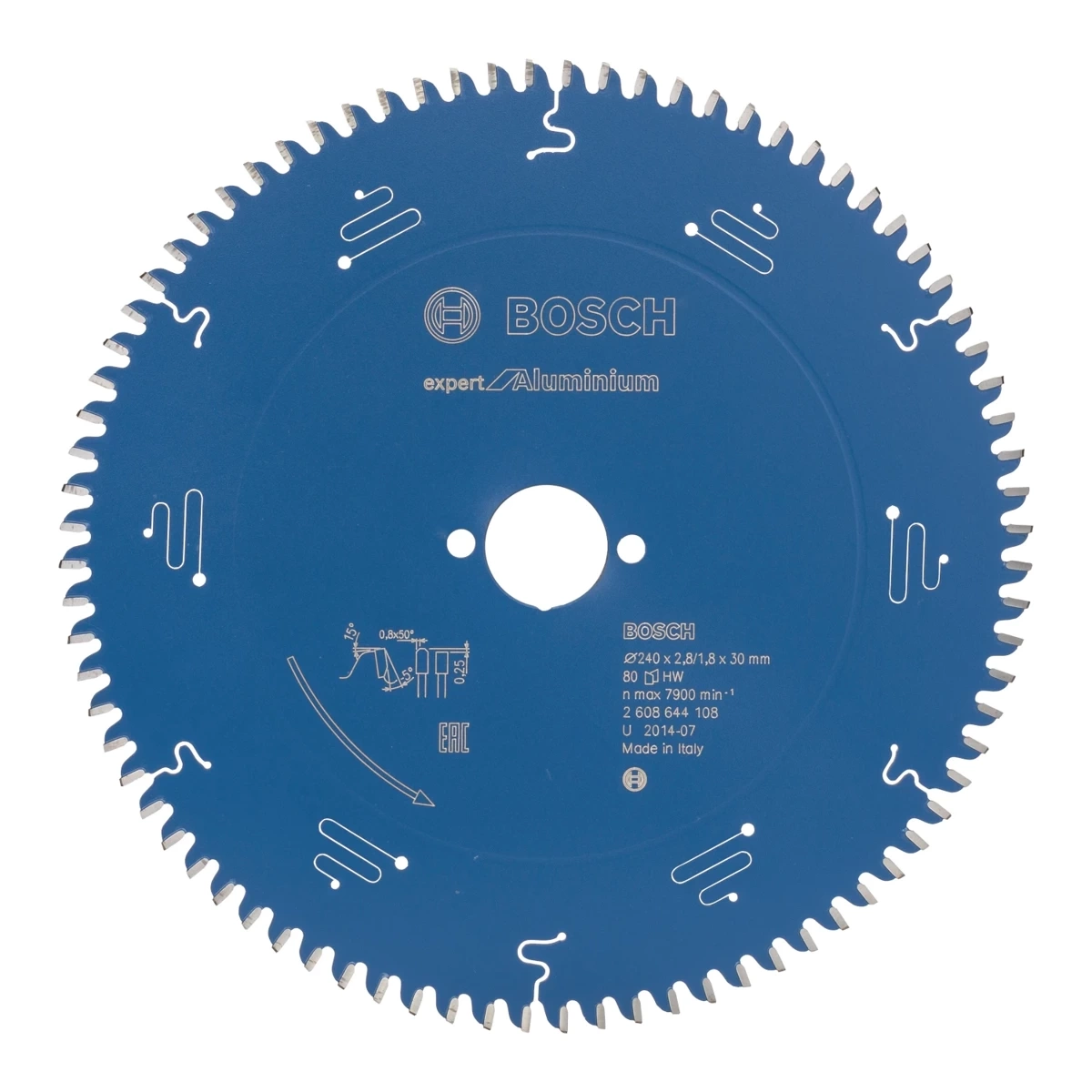 Tarcza do cięcia aluminium 240x30 mm Bosch 2608644108 - obrazek 1
