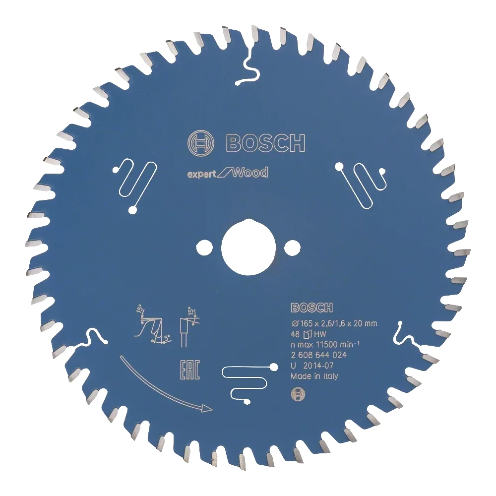 Tarcza do cięcia drewna 165x20 mm Bosch 2608644024 - obrazek 1