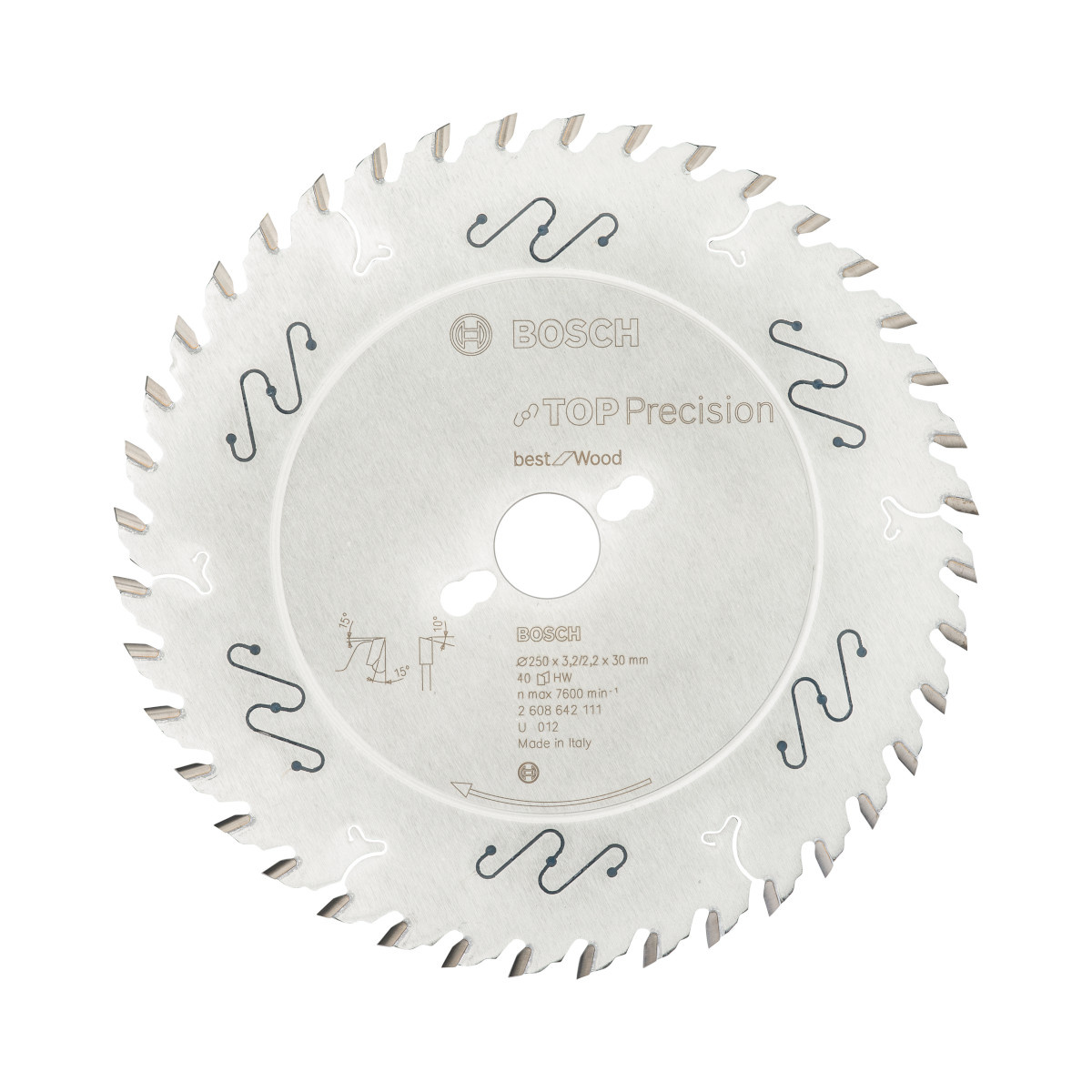Tarcza do cięcia drewna 250x30 mm Bosch 2608642111 - obrazek 1