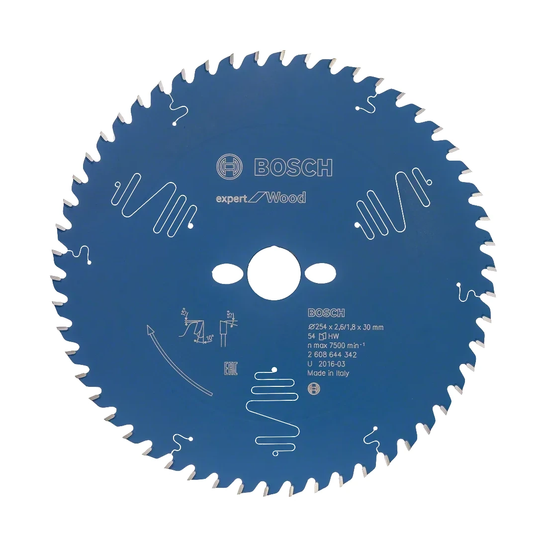 Tarcza do cięcia drewna 254x30 mm Bosch 2608644342 - obrazek 1