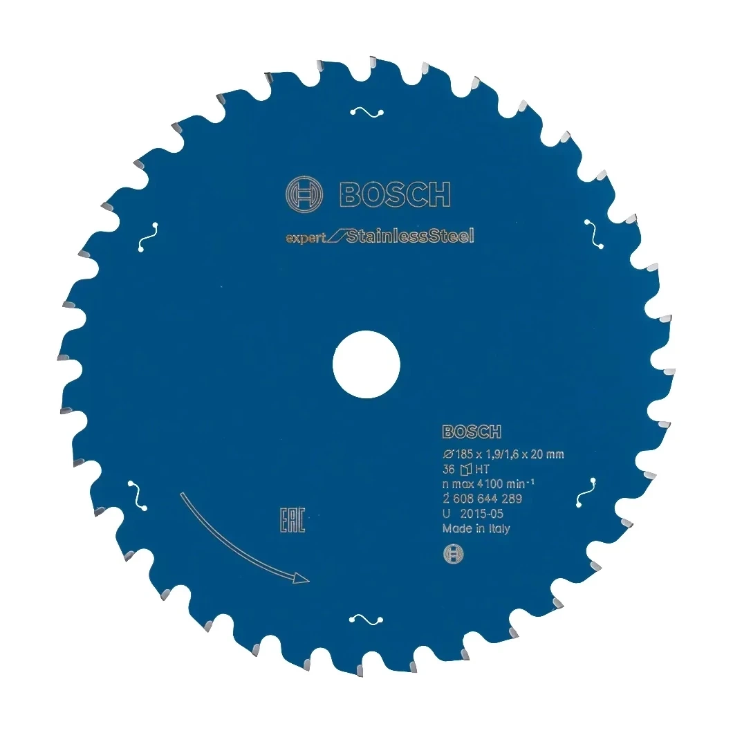 Tarcza do cięcia stali nierdzewnej 185x20 mm Bosch 2608644289 - obrazek 1