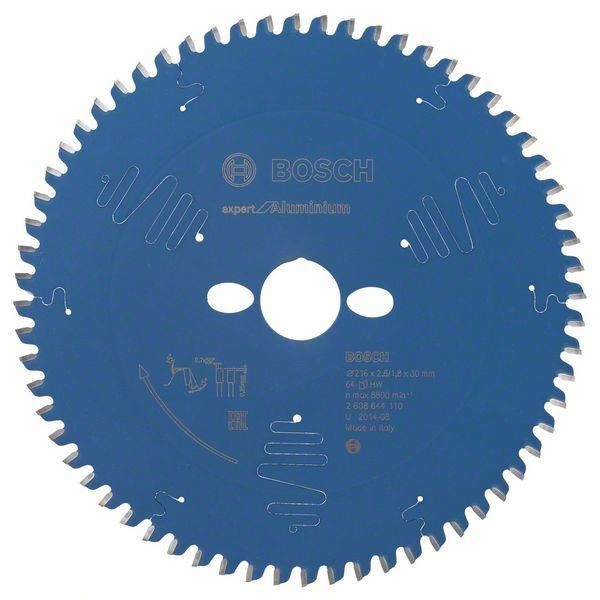Tarcza pilarska Expert for Aluminium 216×30 Bosch 2608644110