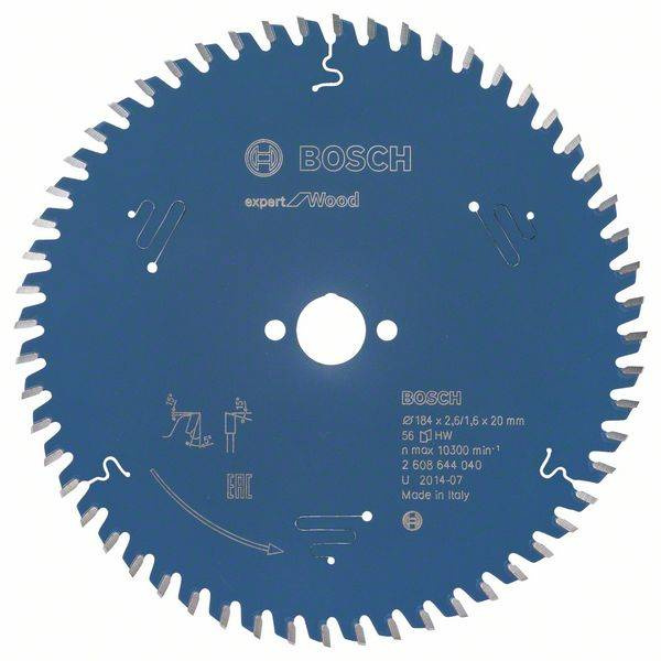 Tarcza pilarska Expert for Wood 184x20 Bosch 2608644040 - obrazek 1