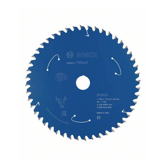 Tarcza pilarska do drewna 165x20 Bosch 2608644509 - obrazek 1