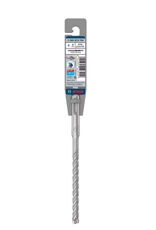 Wiertło SDS plus-5X 9,00x150x210 Bosch 2608833796 - obrazek 1