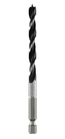 Wiertło spiralne do drewna HSS HEX 1/4" 6x102 mm Bosch 2609255150 - obrazek 1