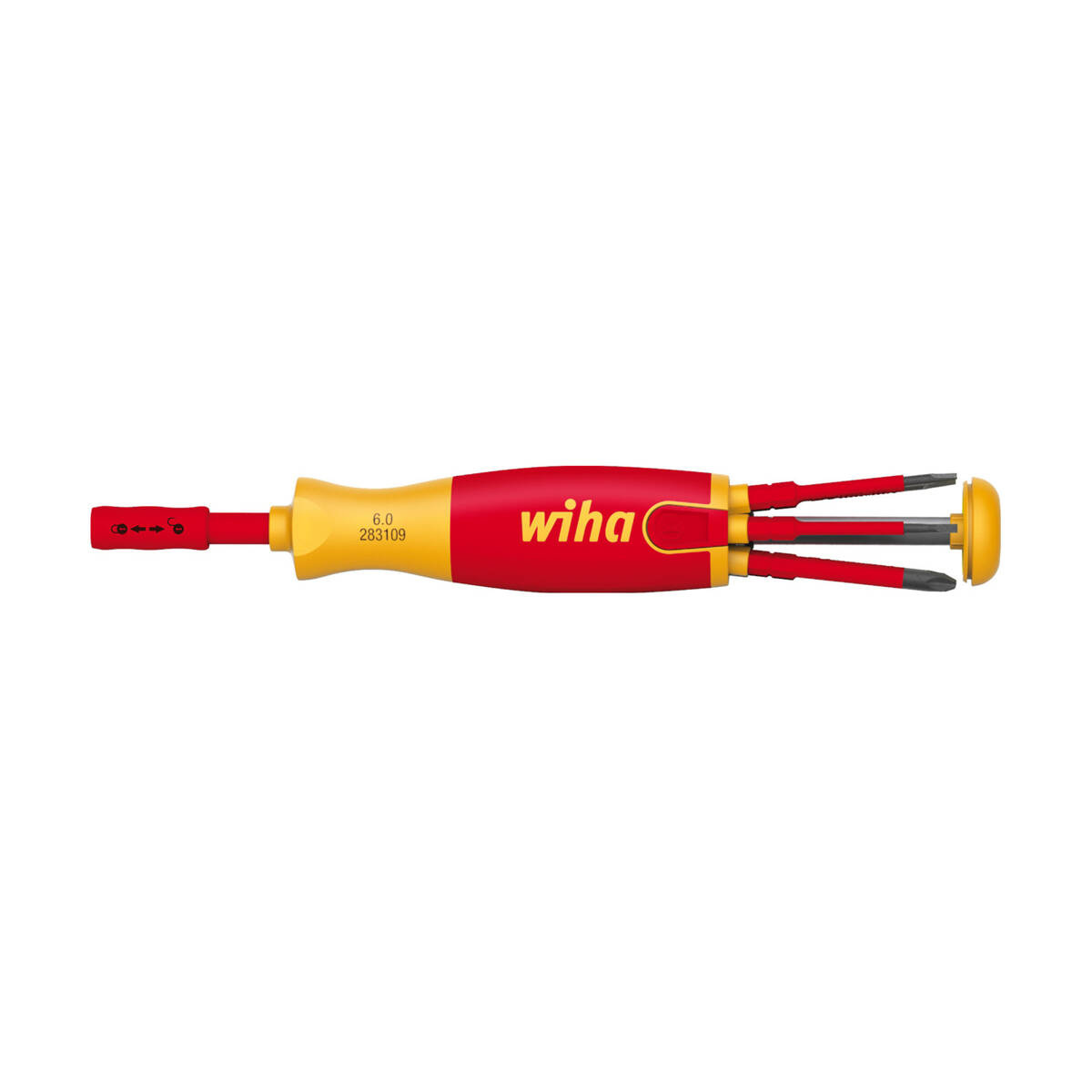 Wkrętak z magazynkiem bitów LiftUp electric Wiha 41235 - obrazek 1