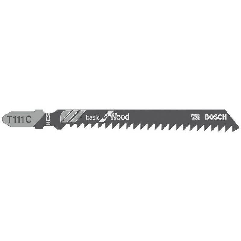 Zestaw 100 szt. brzeszczotów do wyrzynarek Bosch T 111 C (2608637878) - obrazek 1
