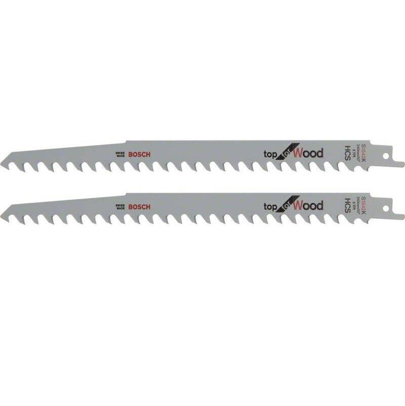 Zestaw 2 szt. brzeszczotów do pił szablastych S 1542 K Bosch 2609256703 - obrazek 1