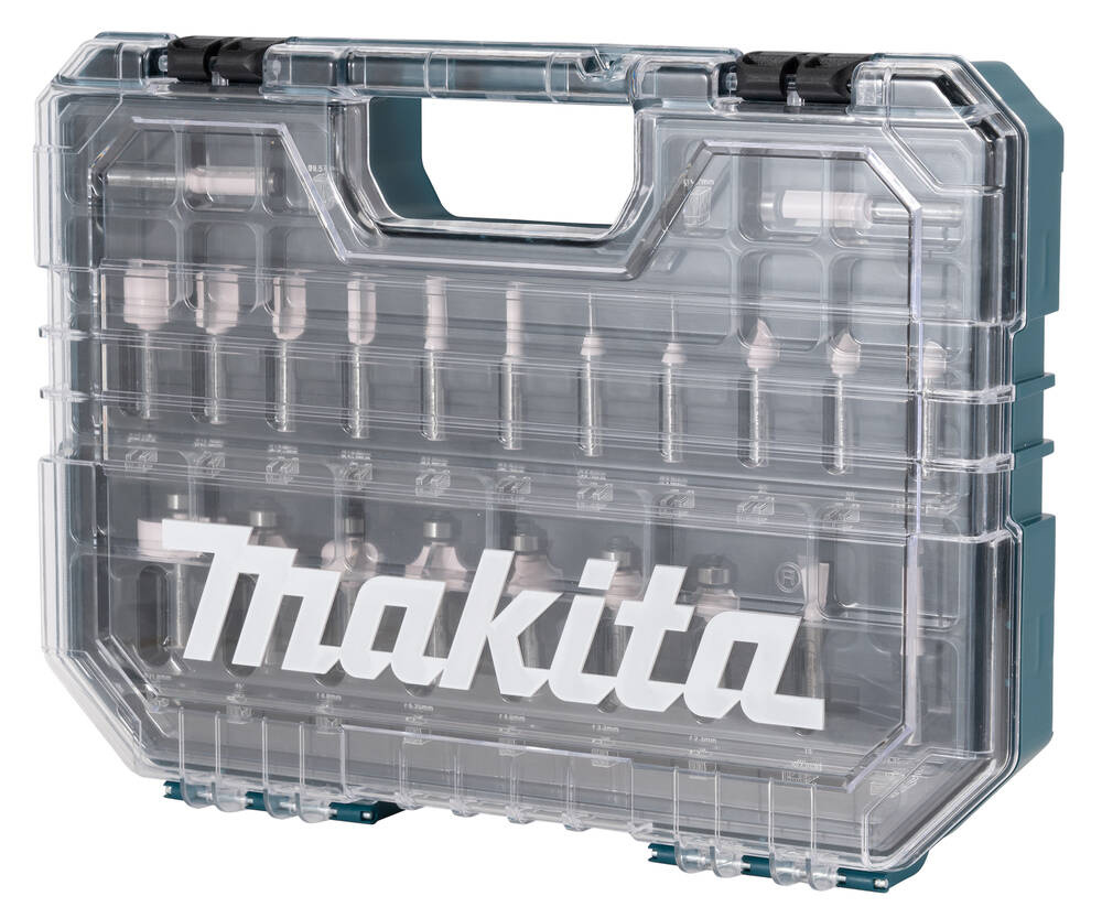 Zestaw 22 szt. frezów trzpieniowych 8 mm Makita D-74778 - obrazek 1