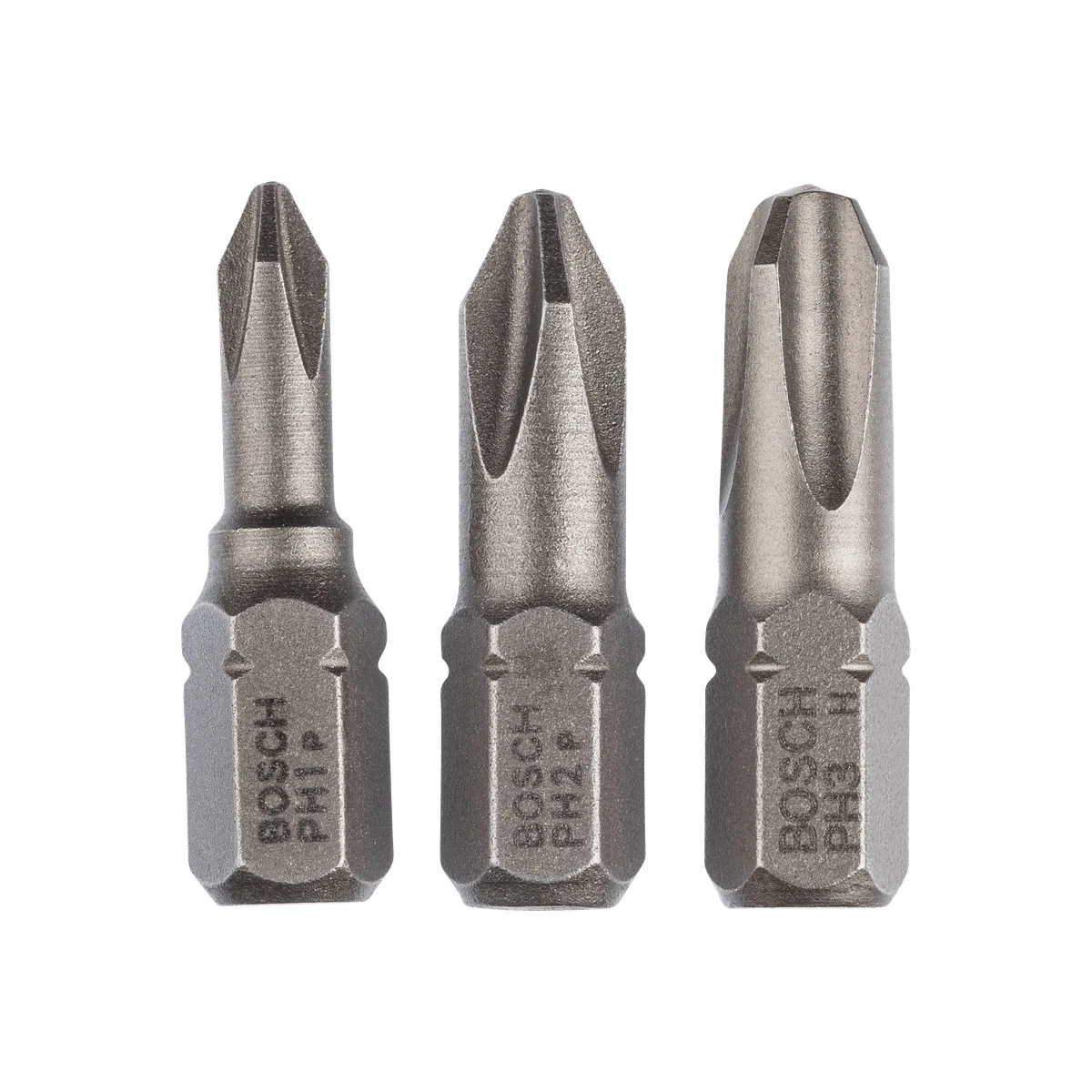 Zestaw 3 szt. bitów PZ1, PZ2, PZ3 Bosch 2609255967 - obrazek 1