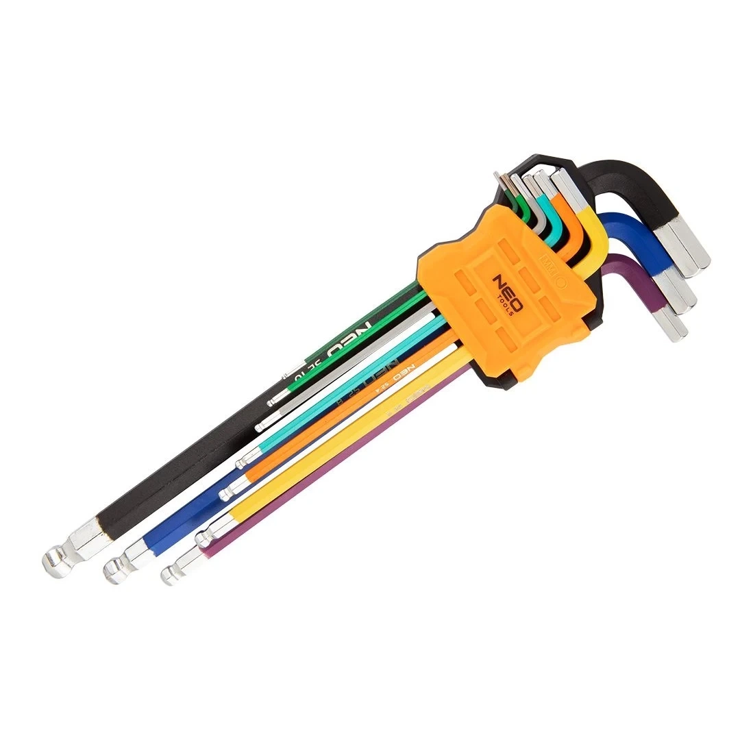 Zestaw kluczy imbusowych 1,5-10 mm NEO Tools 09-512 - obrazek 1