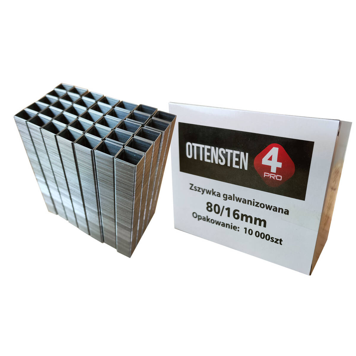 Zszywka 16 mm x 80 4PRO ZTA8016G - obrazek 1