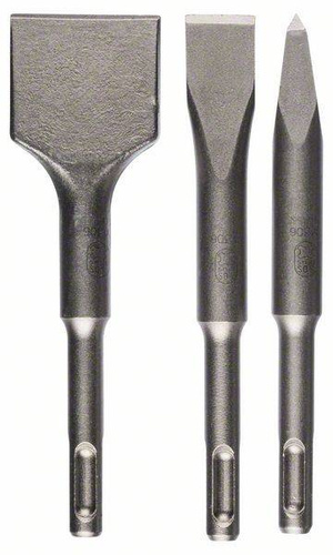 3-elem. zestaw dłut krótkich SDS plus 0/20/40 mm Bosch 2608690180