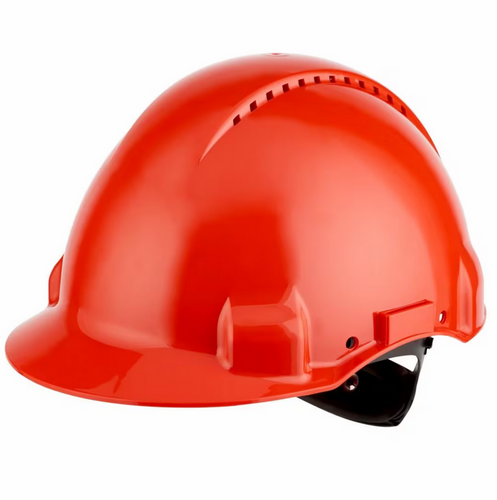 3M™ Hełm ochronny Solaris G3000 czerwony, G3000NUV-RD - obrazek 1
